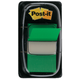 Marque-pages 3M Post-it 680 25,4x43,2mm vert
