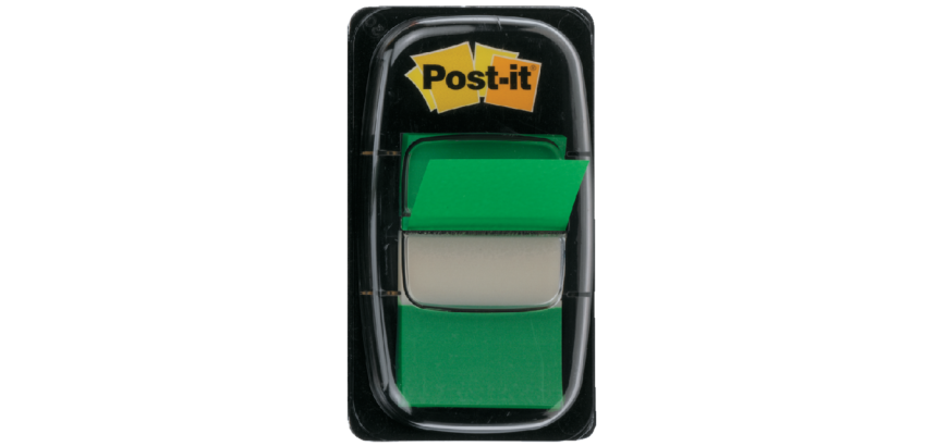 Post-it Bookmarks 680 25.4x43.2mm green