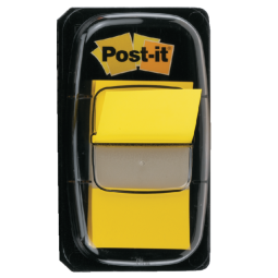 Indextabs Post-it 680 25.4x43.2mm geel 50 tabs