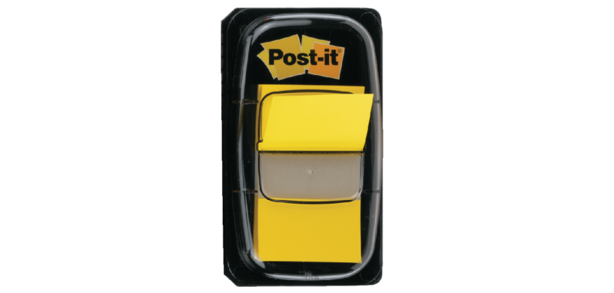 Post-it Bookmarks 680 25.4x43.2mm Yellow