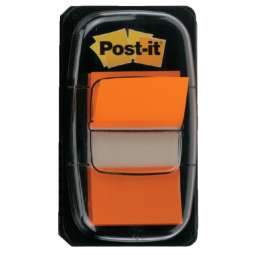 Marque-pages Post-it 680 25,4x43,2mm orange