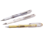 Gelschrijver Pentel K230M medium metallic goud