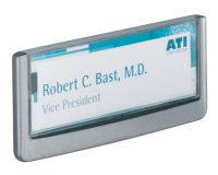 Plaque de porte Durable Click Sign 149x52,5mm graphite