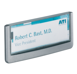 Deurbordje Durable Click sign 149x52,5mm grafiet