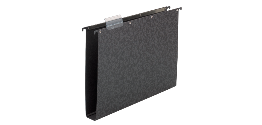 Hangmap Elba Vertic folio 40mm hardboard zwart