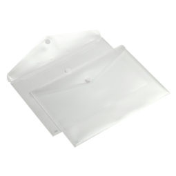 Pochette enveloppe HF2 A3 paysage 435x310mm PP transparent blanc