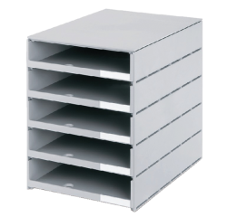 EN_STYROVAL 5 TIROIRS OUVERT GRIS
