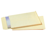 Faltenbalgumschlag 262x371x38mm AC Creme 125 Stück