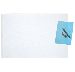 Sous-main Rillstab 50x70cm anti-reflet duo transparent
