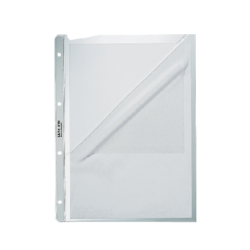 Showtas Leitz Premium met uitsnede copy safe 0.13mm PP A4 transparant 100 stuks