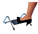 Repose-pieds Basic plateau caoutchouc