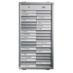 Tableau de présence Legamaster 54x26cm 20 positions