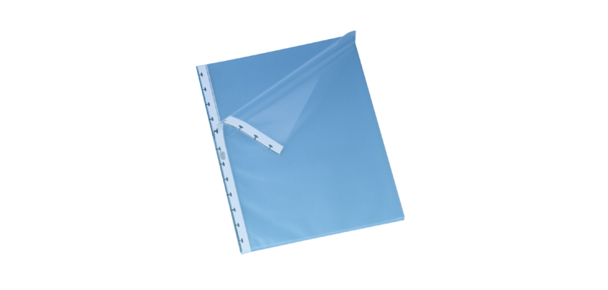 Oxford Vario-Zipp Mappe A4 PP transparent 10 Stück