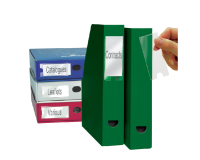 Porte-étiquettes Djois 35x102mm adhésif transparent 12 pièces