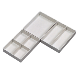 Bac de classement Djois haut 70x122x168mm 1 compartiment gris