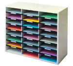 Casier Fellowes A4 24 cases 737x595x302mm gris clair