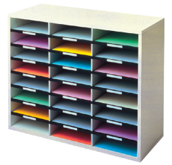 Vakkenset Fellowes A4 36 vaks 737x881x302mm lichtgrijs