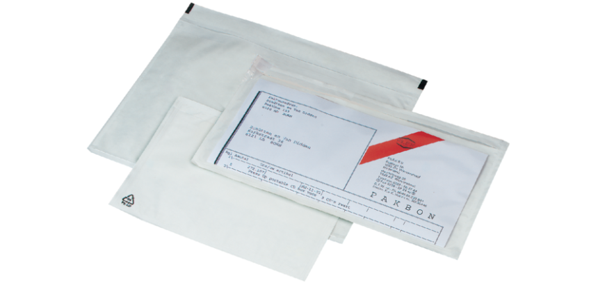 Shipping note envelope IEZZY Plain sticker 225x165mm 100 pieces