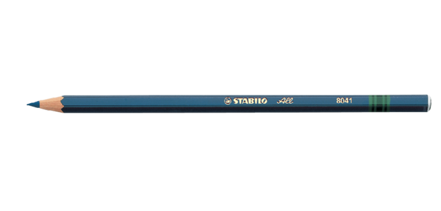 Crayon de couleur STABILO All 8041 bleu