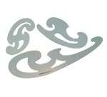 Gabarit Rumold Burmester 81104 3 pièces transparant