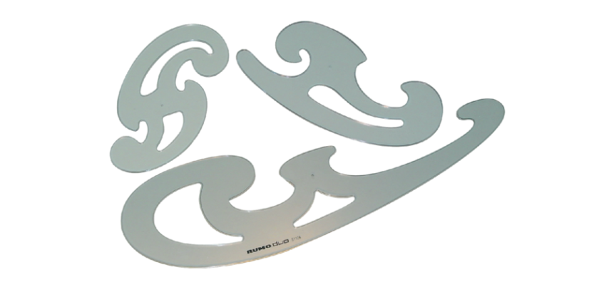 Rumold Burmester Template 81104 3 pieces transparent