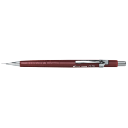 Vulpotlood Pentel P205 HB 0.5mm rood