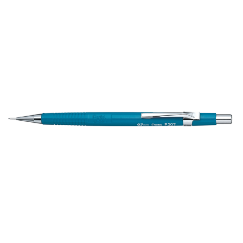 Vulpotlood Pentel P207 HB 0.7mm blauw