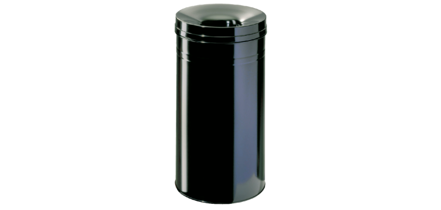 Durable 3327-01 fire-resistant waste paper bin 60L black