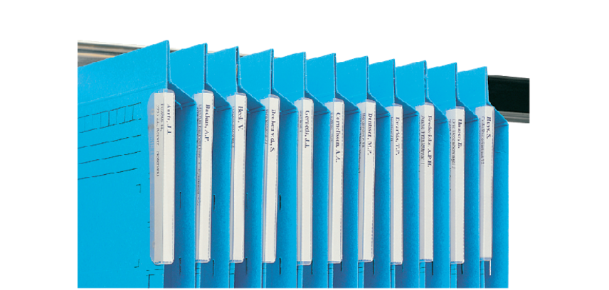 Cavaliers pour dossiers suspendus Jalema Jockey 50 pièces