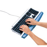 Wrist rest for Fellowes Gel Crystal keyboard