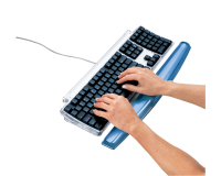 Wrist rest for Fellowes Gel Crystal keyboard