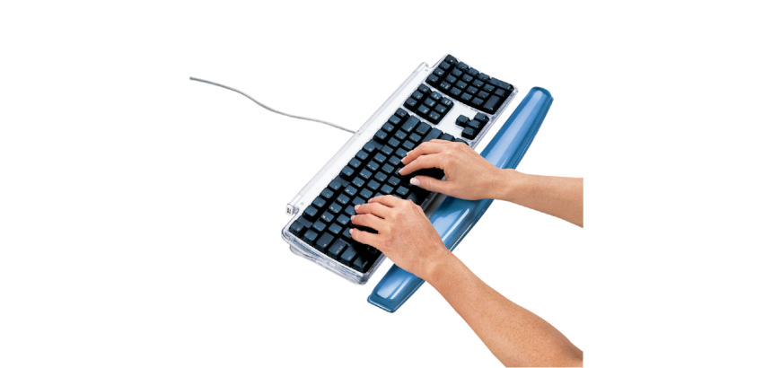 Handgelenkauflage für Fellowes Gel Crystal Tastatur