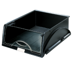 Briefablage Leitz 5231 Sorty mit Deckel schwarz