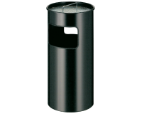 Poubelle-cendrier Vepa Bins V-part 50L noir