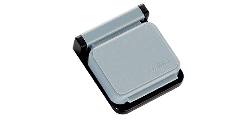 Klemboy MAUL magnetisch zelfklevend grijs