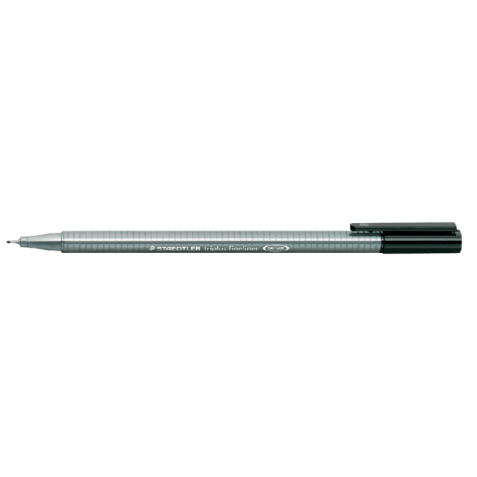 Fineliner Staedtler Triplus 334 zwart 0.3mm