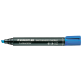 Viltstift Staedtler Lumocolor 350 permanent schuin blauw