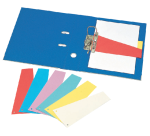 Trapezoidal Oxford separation strips 240x105/55mm 190g blue 100 pieces