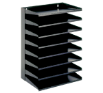 Etagère trieur Vepa Bins 8 compartiments noir