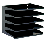 Etagère trieur Vepa Bins 5 compartiments noir