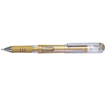 Gelschrijver Pentel K230M medium metallic goud
