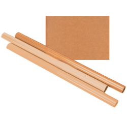 Inpakpapier Kraft gestreept 60gr 100cm x 10m op rol