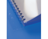 GBC binding strip 34 holes A4 transparent 100 pieces