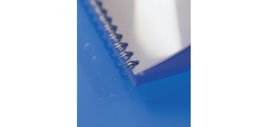 GBC-Bindungsstreifen 34 Löcher A4 Transparent 100 Stück