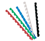 GBC Binding 12mm 21 Rings A4 Blue 100 Pieces