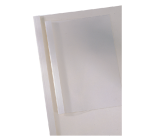 Chemise thermique GBC A4 1,5mm transparent/blanc 100 pièces