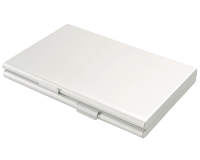 Porte-cartes de visite duo aluminium