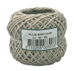 Henneptouw Muller 2-draads ca 50 meter