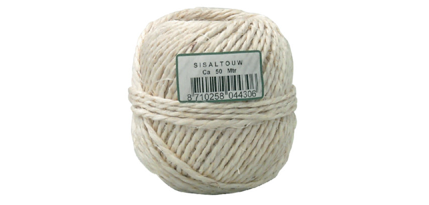 Ficelle Sisal Muller 2 fils Ø ±3mm ±50m