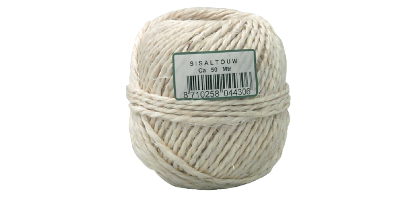 Ficelle Sisal Muller 2 fils Ø ±3mm ±50m